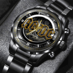AC/DC Black Stainless Steel Watch - GNE 2829