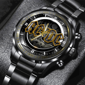 AC/DC Black Stainless Steel Watch - GNE 2829