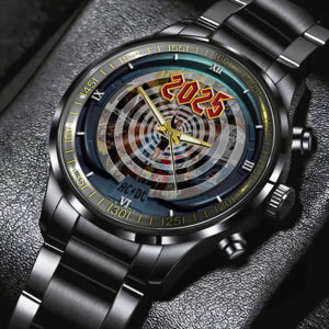 AC/DC Black Stainless Steel Watch - GNE NEW34