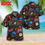 AC/DC 3D Hawaiian Apparel - TANTN 11793