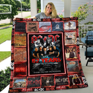 AC/DC Quilt Blanket - HOATT 7729