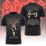 AC/DC 3D Apparel - GNE 3922