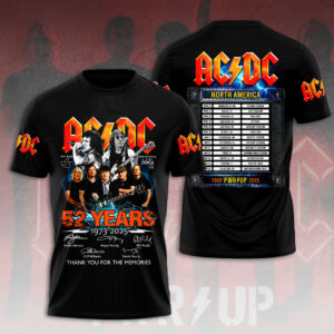 AC/DC 3D Apparel - HOATT 9827