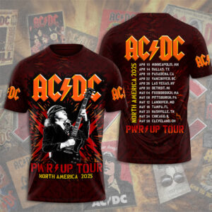 AC/DC 3D Apparel - MAITM 10686