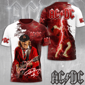 AC/DC X Angus Young 3D Apparel - MAITM 6951