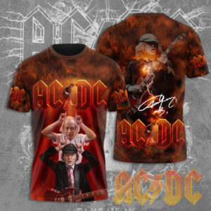 AC/DC x Angus Young 3D Apparel - MAITM 10516