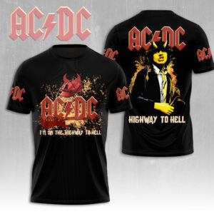 AC/DC x Angus Young 3D Apparel - MAITM 10738