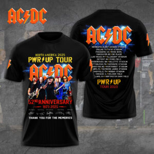 AC/DC 3D Apparel - TANTN 12060