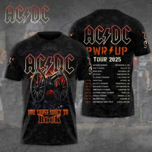 AC/DC 3D Apparel - GNE 2954