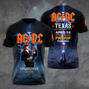 AC/DC 3D Apparel - GNE 3314