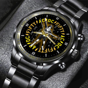 AC/DC Black Stainless Steel Watch - GNE 821