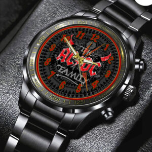 AC/DC Black Stainless Steel Watch - GNE NEW102