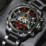 AC/DC Black Stainless Steel Watch - GNE 1212