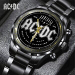 AC/DC Black Stainless Steel Watch - GNE 1232