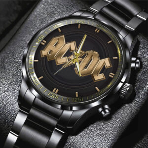 AC/DC Black Stainless Steel Watch - GNE 1637