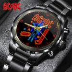 AC/DC Black Stainless Steel Watch - GNE 3455