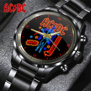 AC/DC Black Stainless Steel Watch - GNE 3455