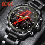 AC/DC Black Stainless Steel Watch - TANTN 12051