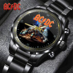 AC/DC Black Stainless Steel Watch - TANTN 12283