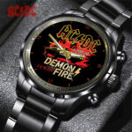 AC/DC Black Stainless Steel Watch - TANTN 8206