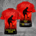 AC/DC 3D Apparel - TMTHU500