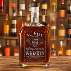 AC/DC 25oz Empty Whiskey Bottle - TMTHU542