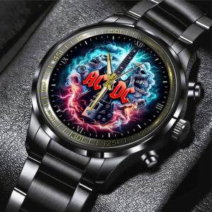 AC/DC Black Stainless Steel Watch - GNE 355
