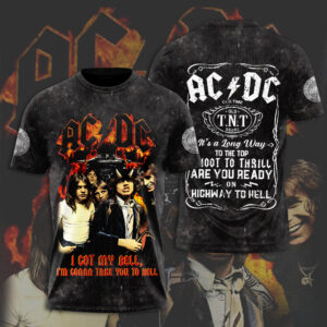 AC/DC 3D Apparel - TANTN 2778