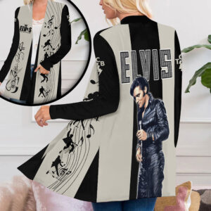 Elvis Presley Women's Patch Pocket Cardigan - ANHNV 1914