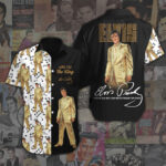 Elvis Presley Short Sleeve Button-Down Shirt - ANHNV 3115