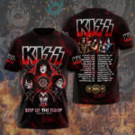 Kiss Band 3D Apparel - ANHNV 3116