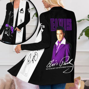 Elvis Presley Women's Patch Pocket Cardigan - ANHNV 3121