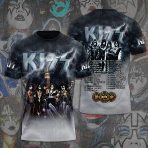 Kiss Band 3D Apparel - ANHNV 3148