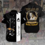Elvis Presley Short Sleeve Button-Down Shirt - ANHNV 3314