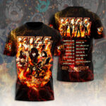 Kiss Band 3D Apparel - ANHNV 3373