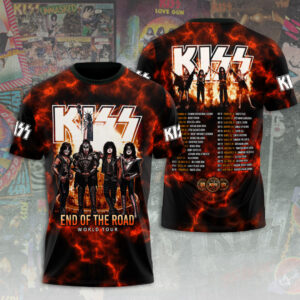 Kiss Band 3D Apparel - ANHNV 3430