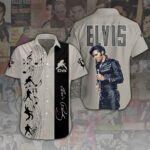 Elvis Presley Short Sleeve Button-Down Shirt - ANHNV 3552