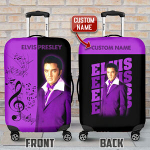 Personalized Elvis Presley Luggage Cover - ANHNV 3921