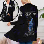 Elvis Presley Women’s Patch Pocket Cardigan – ANHNV 3922