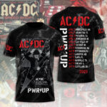AC/DC 3D Apparel - ANHNV 9377