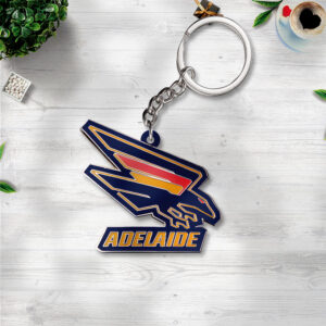 Adelaide FC Custom Shape 1-Side Printed Keychain - TANTN15341