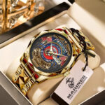 US Marine Corps Alloy Luxury Quartz Watch - TMTHU 107