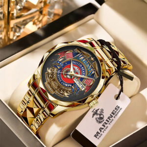 US Marine Corps Alloy Luxury Quartz Watch - TMTHU 107