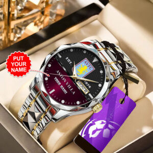 Personalized Aston Villa Alloy Luxury Quartz Watch - TANTN15474