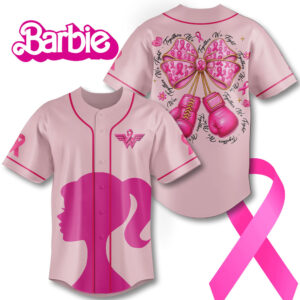 Barbie x Breast Cancer Awareness Baseball Jersey - TMTHU590