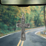 Black Sabbath x Ozzy Osbourne Custom shape 2-sided Acrylic Car Ornament - TMTHU452