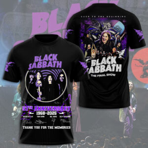 Black Sabbath 3D Apparel - TMTHU415