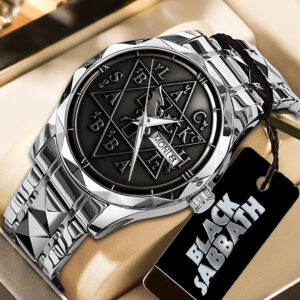 Black Sabbath Alloy Luxury Quartz Watch - TMTHU538
