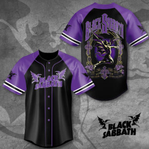 Black Sabbath Baseball Jersey - TMTHU 021