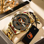 Baltimore Orioles 125th Anniversary 1901-2026 Alloy Luxury Quartz Watch - TANTN15620
